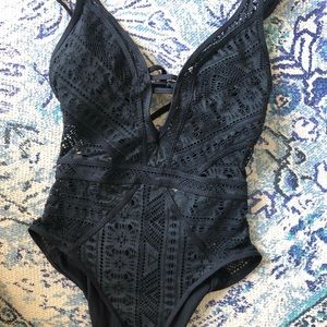 Becca Lace One-Piece Suit
